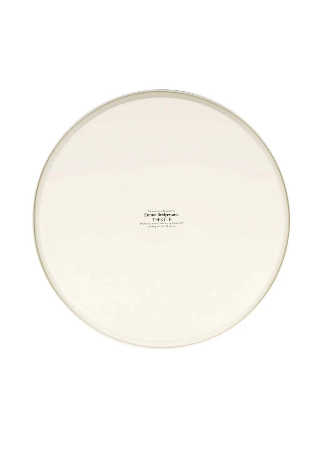 Thistle Round Tin Tray - Image 3