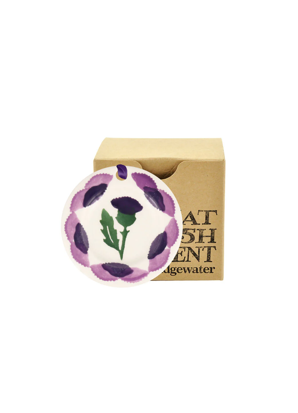 Thistle Tiny Plate Decoration Boxed - Image 4